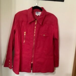 DG2 Red Zip-Up Jacket
